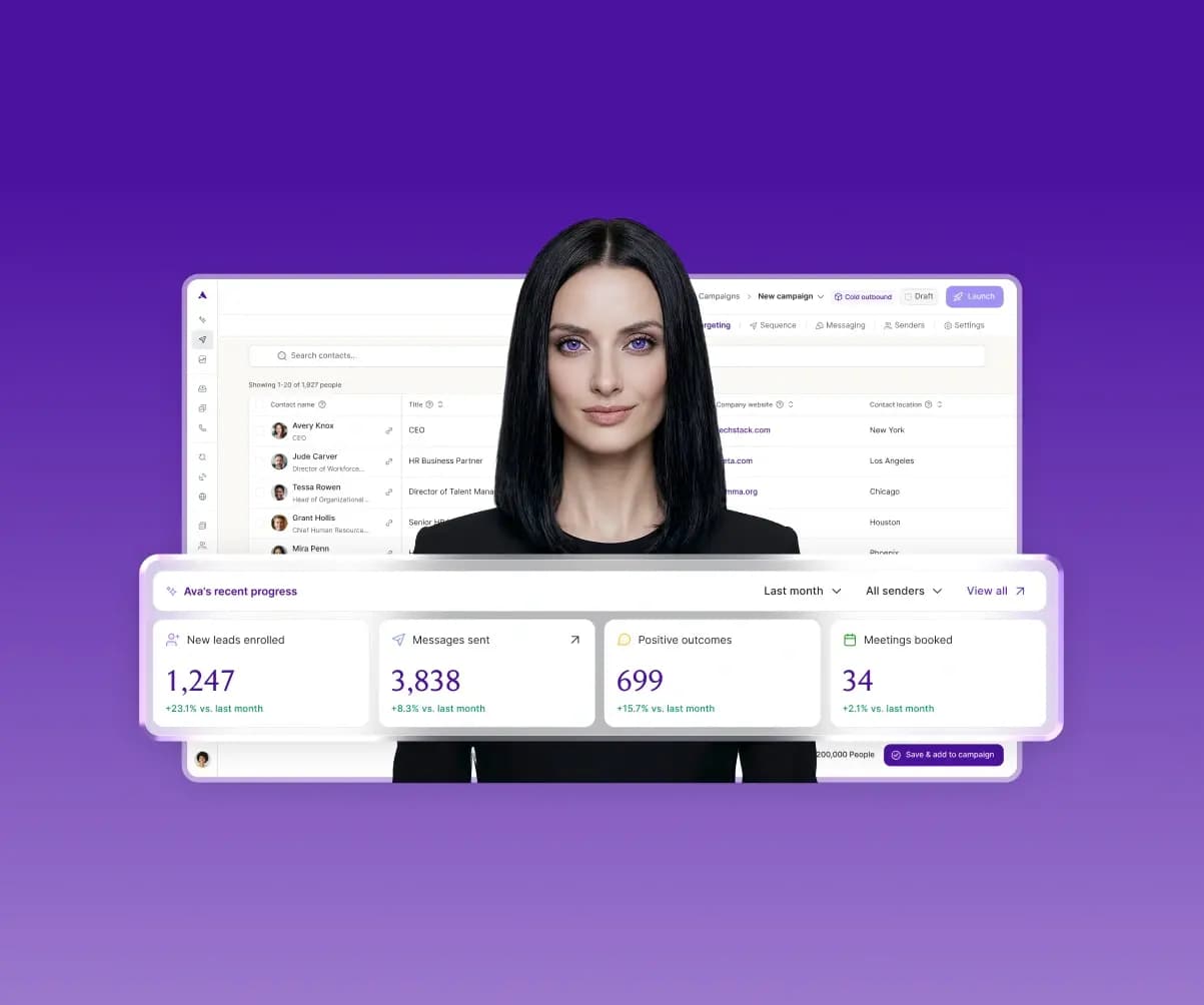 Artisan launches Ava 2.0: the first autonomous AI BDR, now self-serve