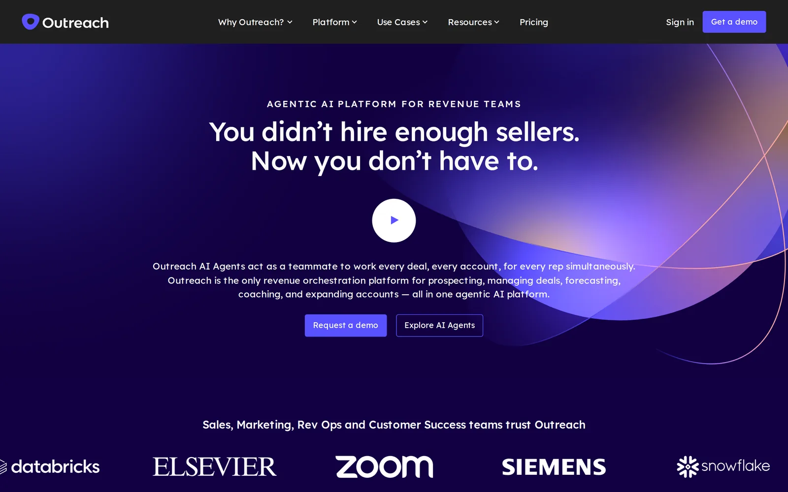 Outreach homepage
