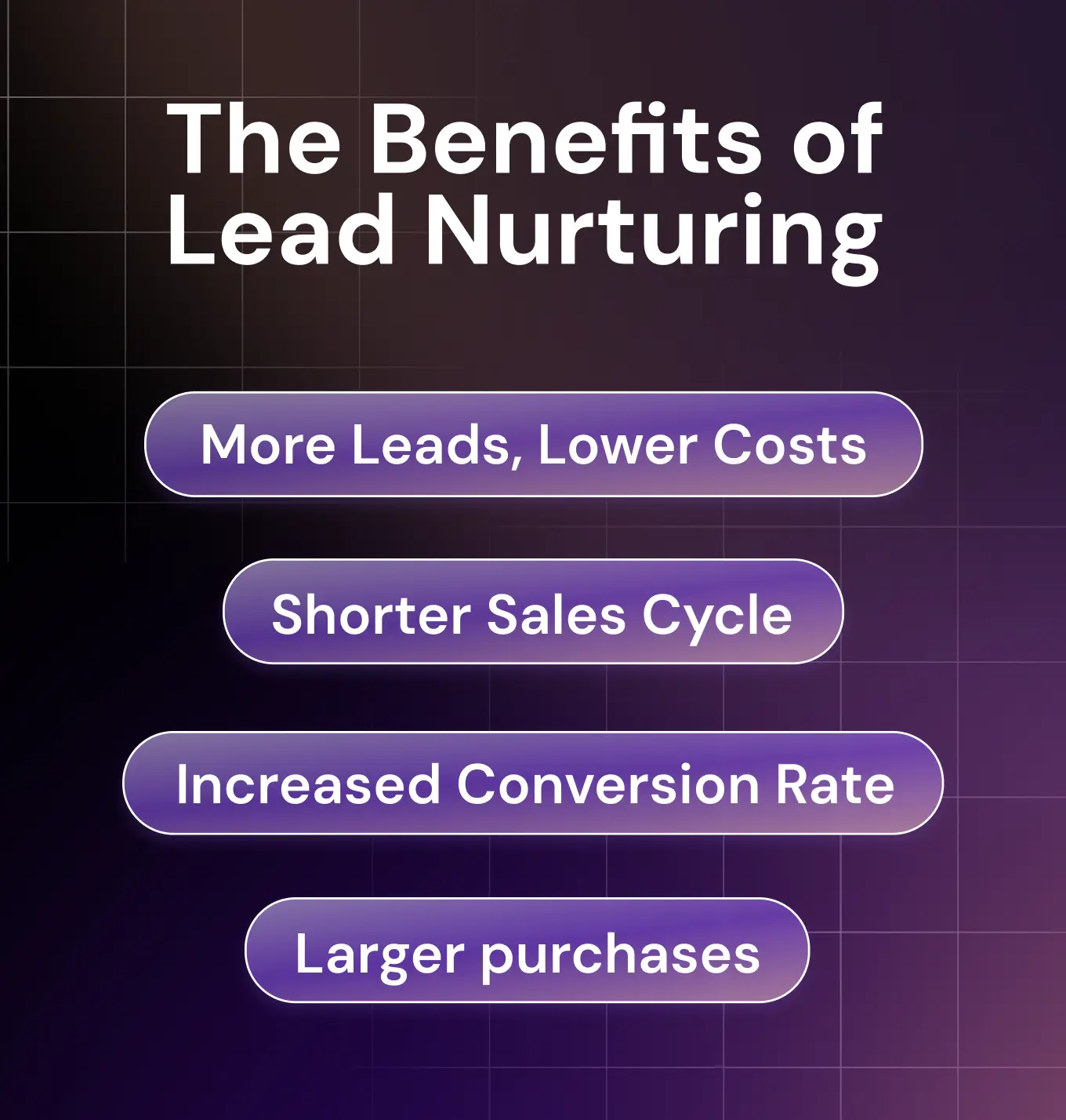 Benefits of Lead Nurturing