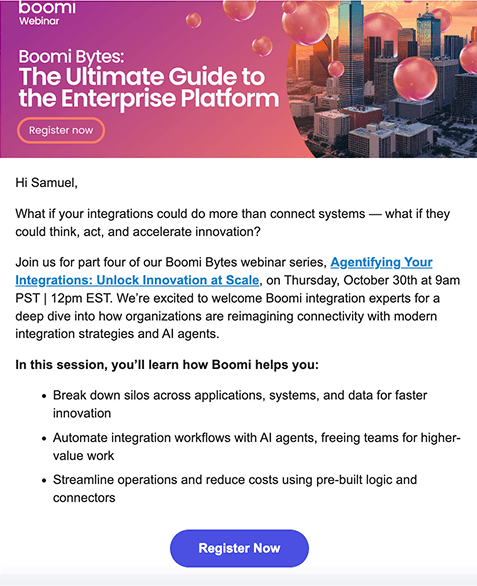 Boomi Webinar
