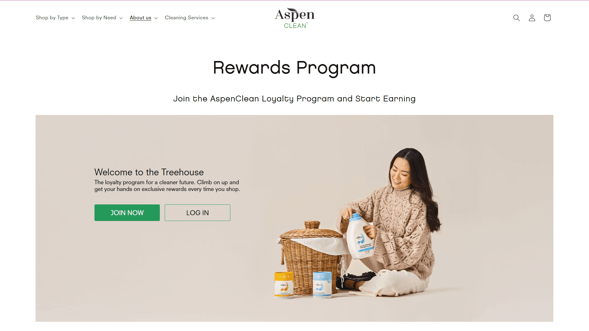 Aspen Clean Loyalty Program