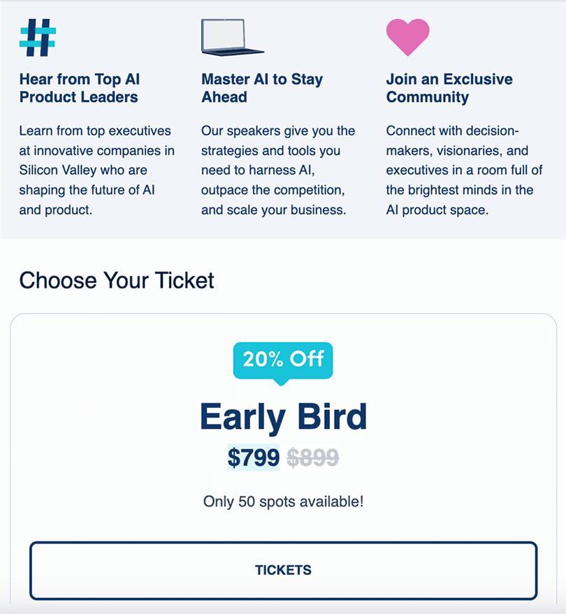 Event Promotion Email 1