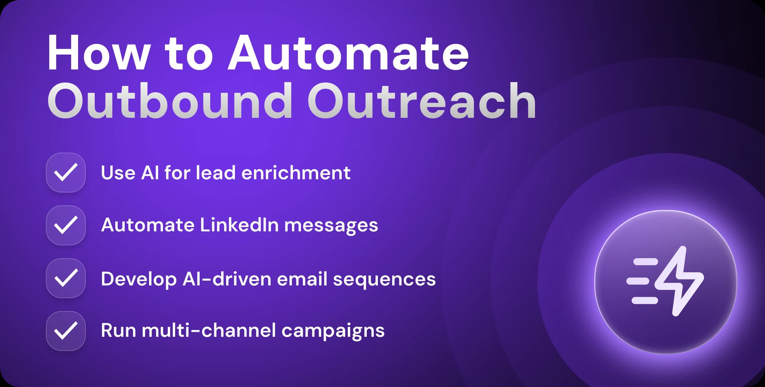 How to Automate Outbound Outreach