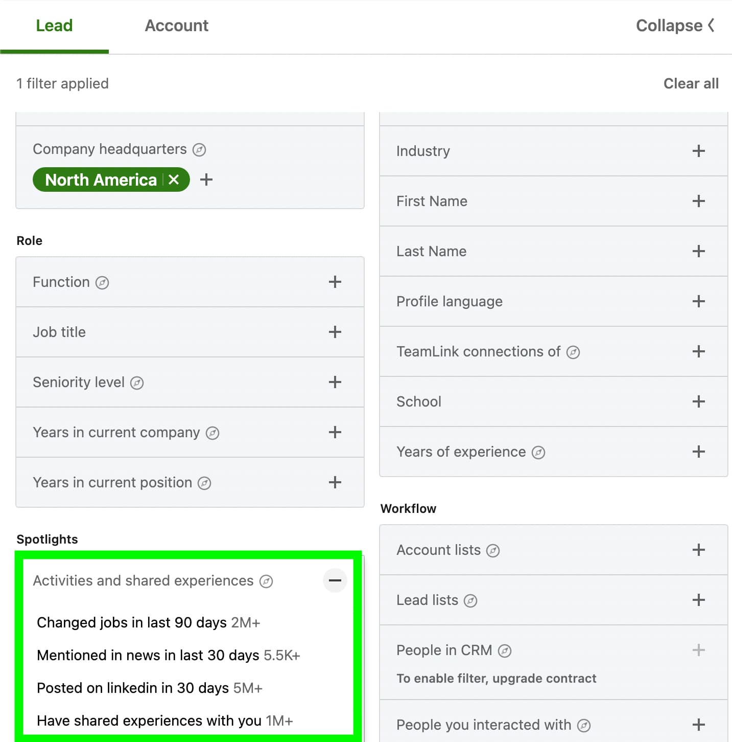 LinkedIn Spotlights Feature