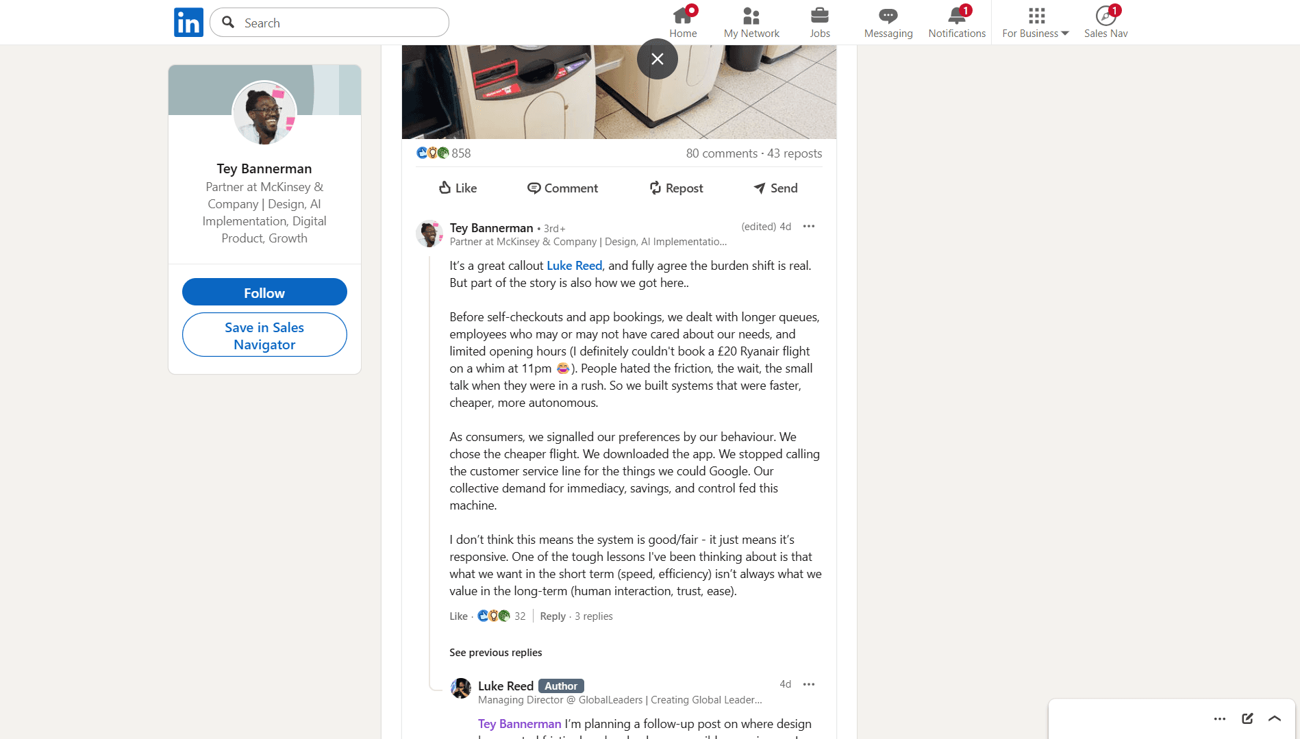 Recommendations Screenshot