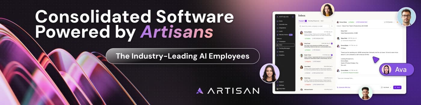 Artisan LinkedIn Banner