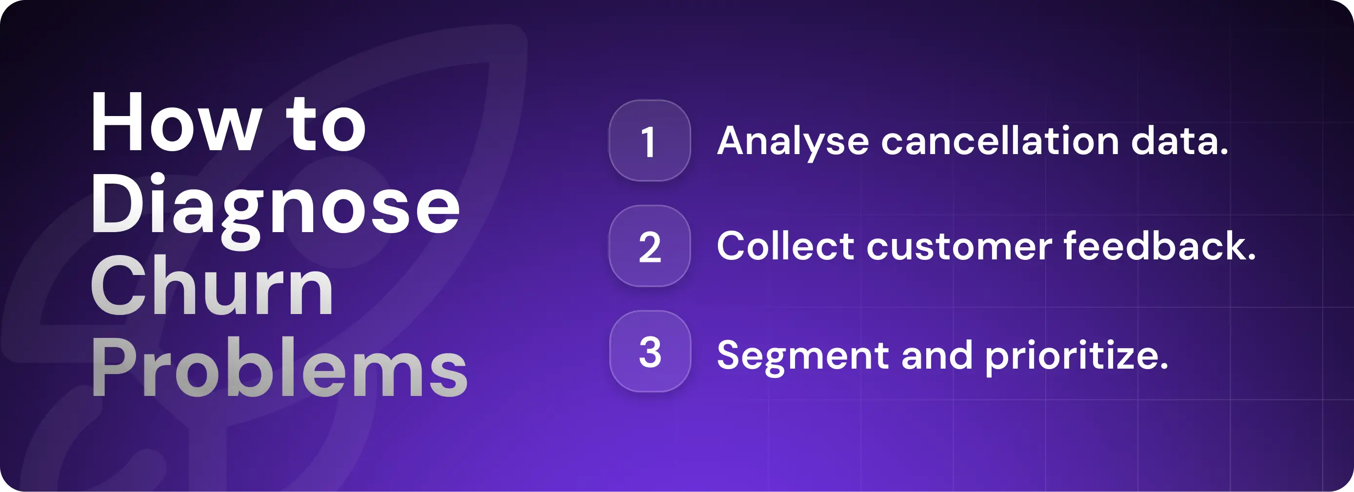 How to Diagnose Churn Problems