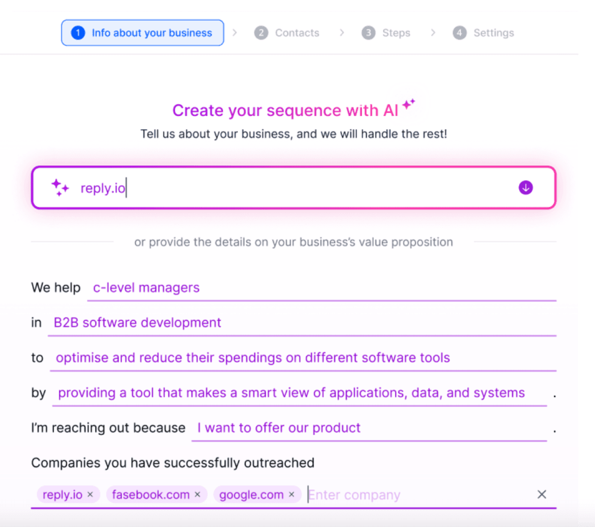 Jason AI dashboard