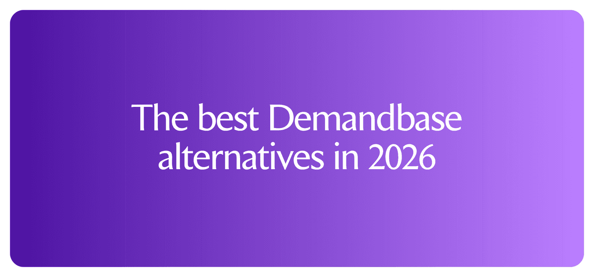 The best Demandbase alternatives in 2026