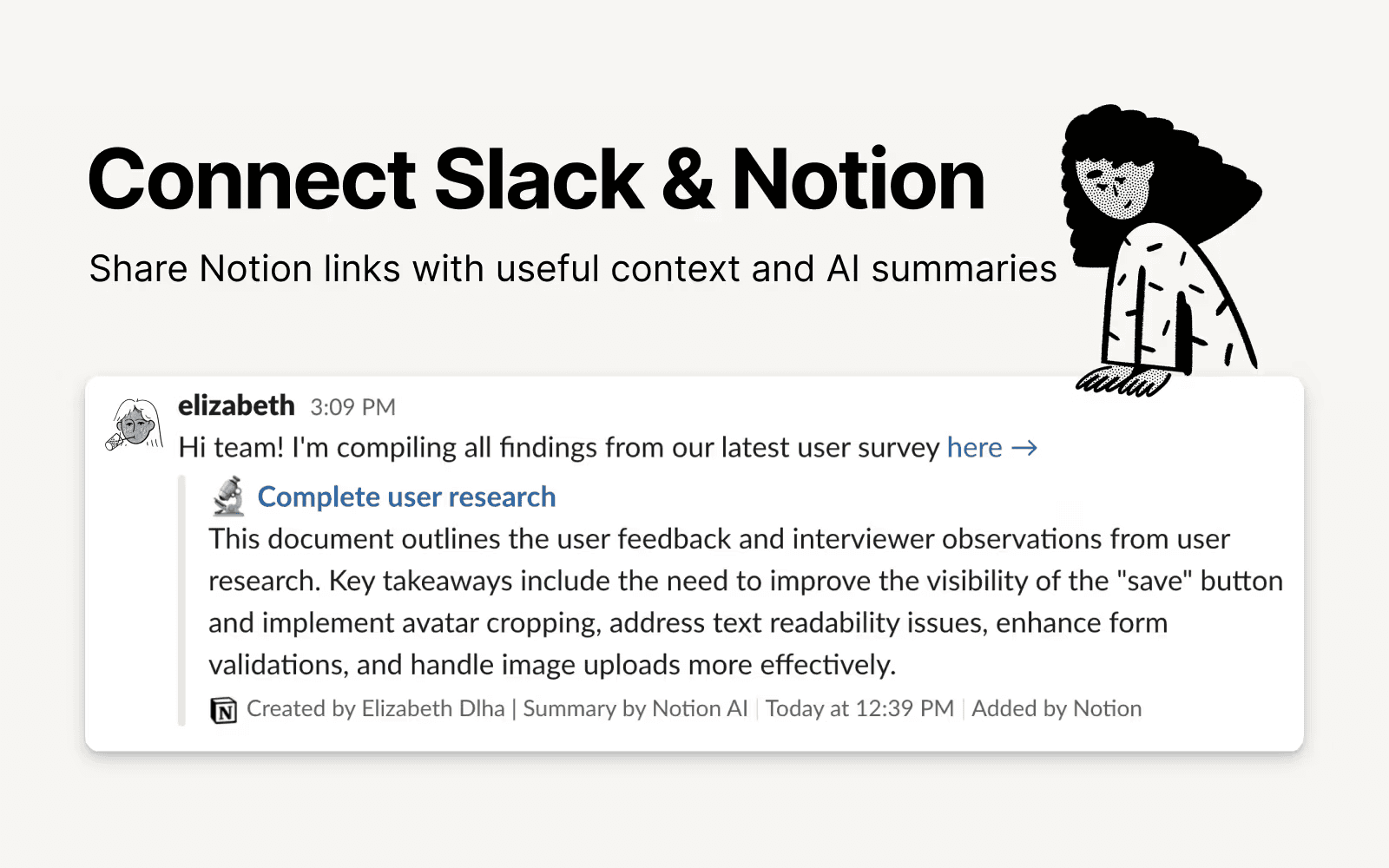 Slack and Notion Integration