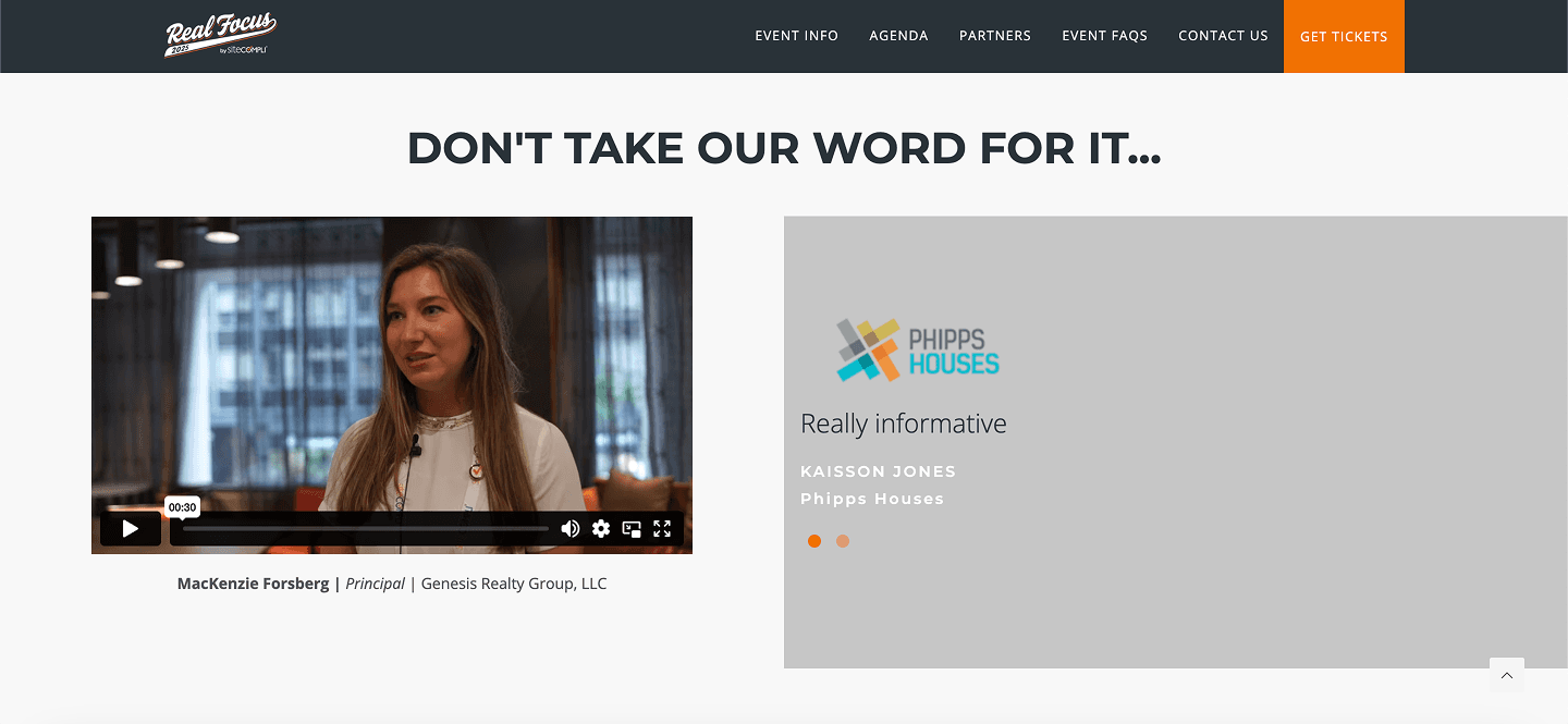 Real Focus Real Estate Conference