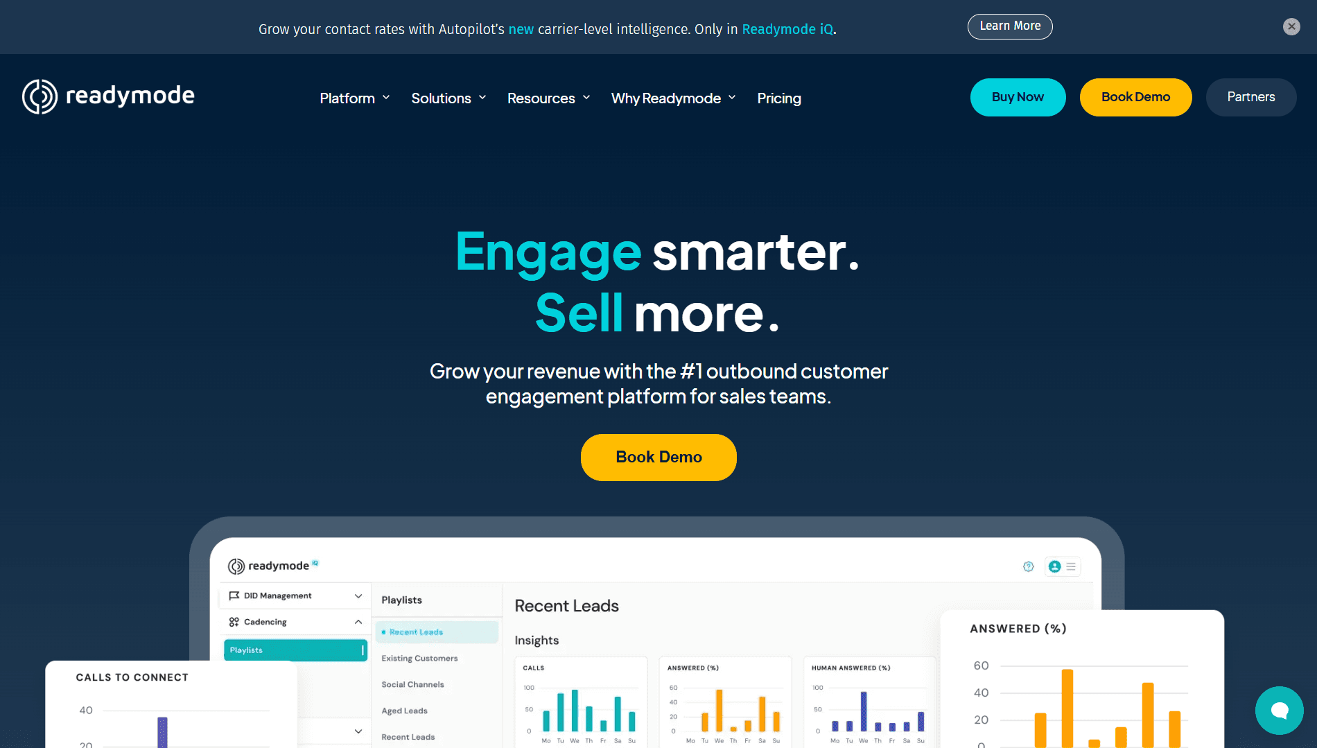 ReadyMode Dashboard Screenshot