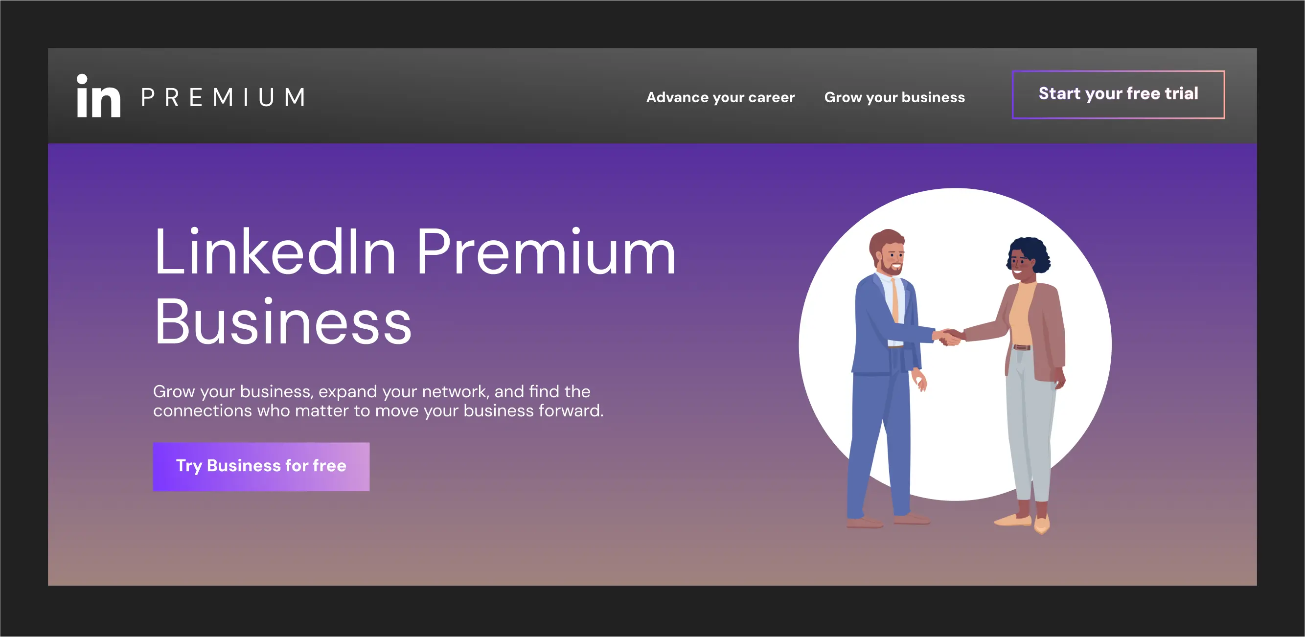 LinkedIn Premium Business