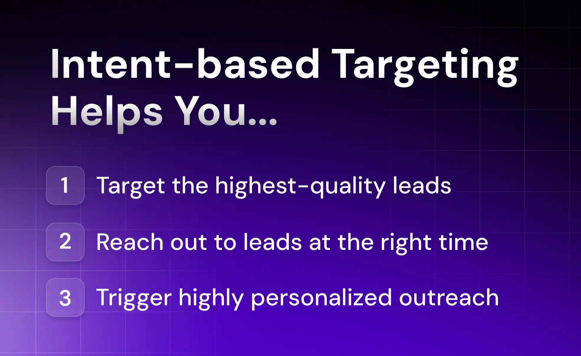 Intent-based Targeting